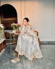 GOWN SALWAR KAMEEZ PAKISTANI INDIAN WEDDING PARTY WEAR DRESS BOLLYWOOD SUIT NEW