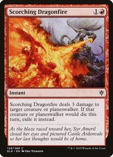 [MTG] Scorching Dragonfire (139) (ELD) LP-HP