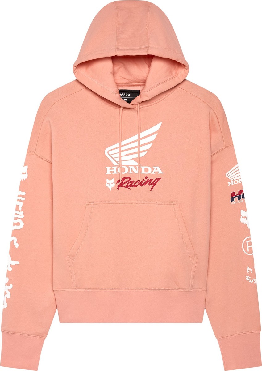 Fox Racing Women's Fox x Honda Oversized Pullover Hoodie Womens | eBay
