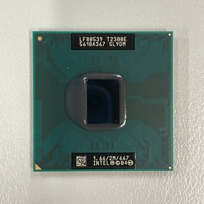 Intel Core Duo T2300E 1.66 GHz CPU 667 MHz 2MB Cache Socket M Processor SL9DM