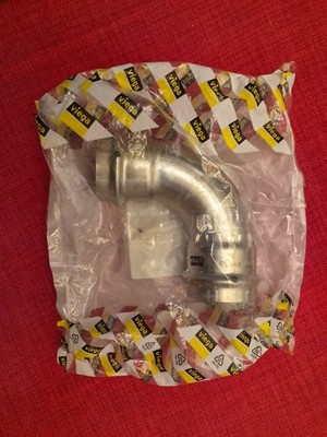 Viega Sanpress Inox-Bogen 90 Grad, d 54mm Stahl nichtrostend Modell 2316 435691