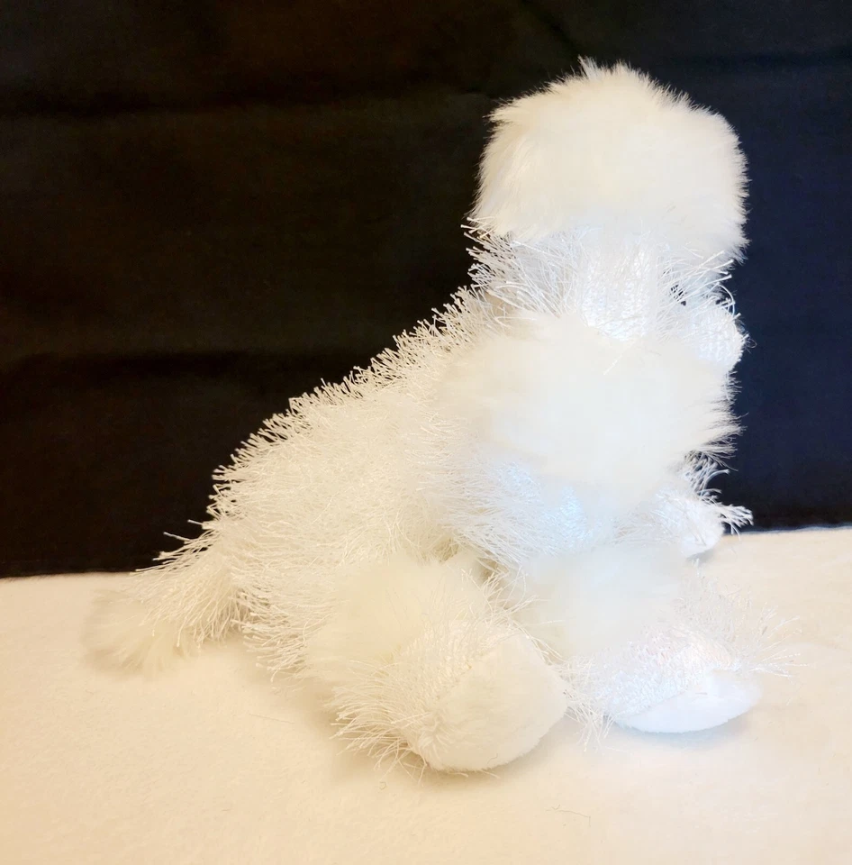 Ganz Webkinz Plush Poodle Dog White No Tags/Code - Image 4 of 4