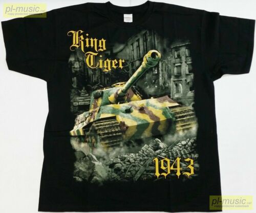 = t-shirt Heavy TANK - KING TIGER 1943 Germany -moro koszulka WW2 WWII military - Picture 1 of 10