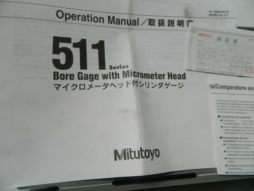511-334 Mitutoyo 2-Punkt Innenmessgerät Individual bore Gaug 60-100mm Feinzeiger - Bild 2 von 10