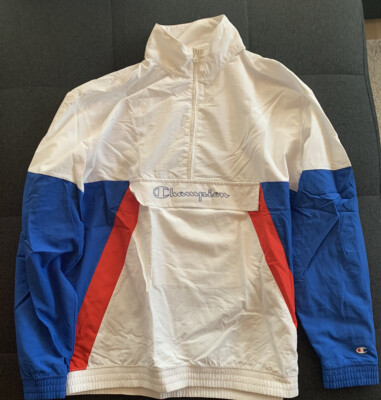 1990er Jahre! Tolles orig. retro vintage Champion Sport Oberteil Zipper Herren L