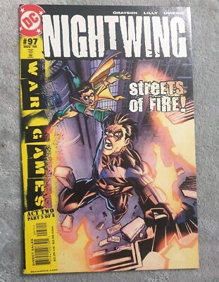 Nightwing Streets Of Fire #97 Nov 2004 Grayson Comics Book New Bagged & Boarded