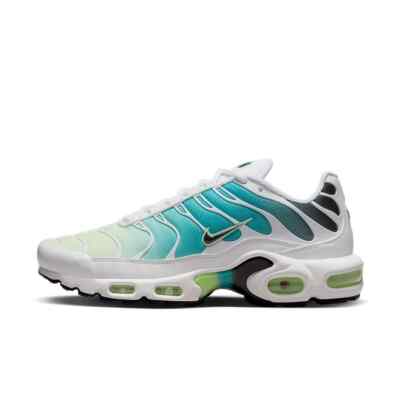 Nike Air Max Plus TN White Dusty Cactus Green Haifisch Sneaker Unisex 38 38,5