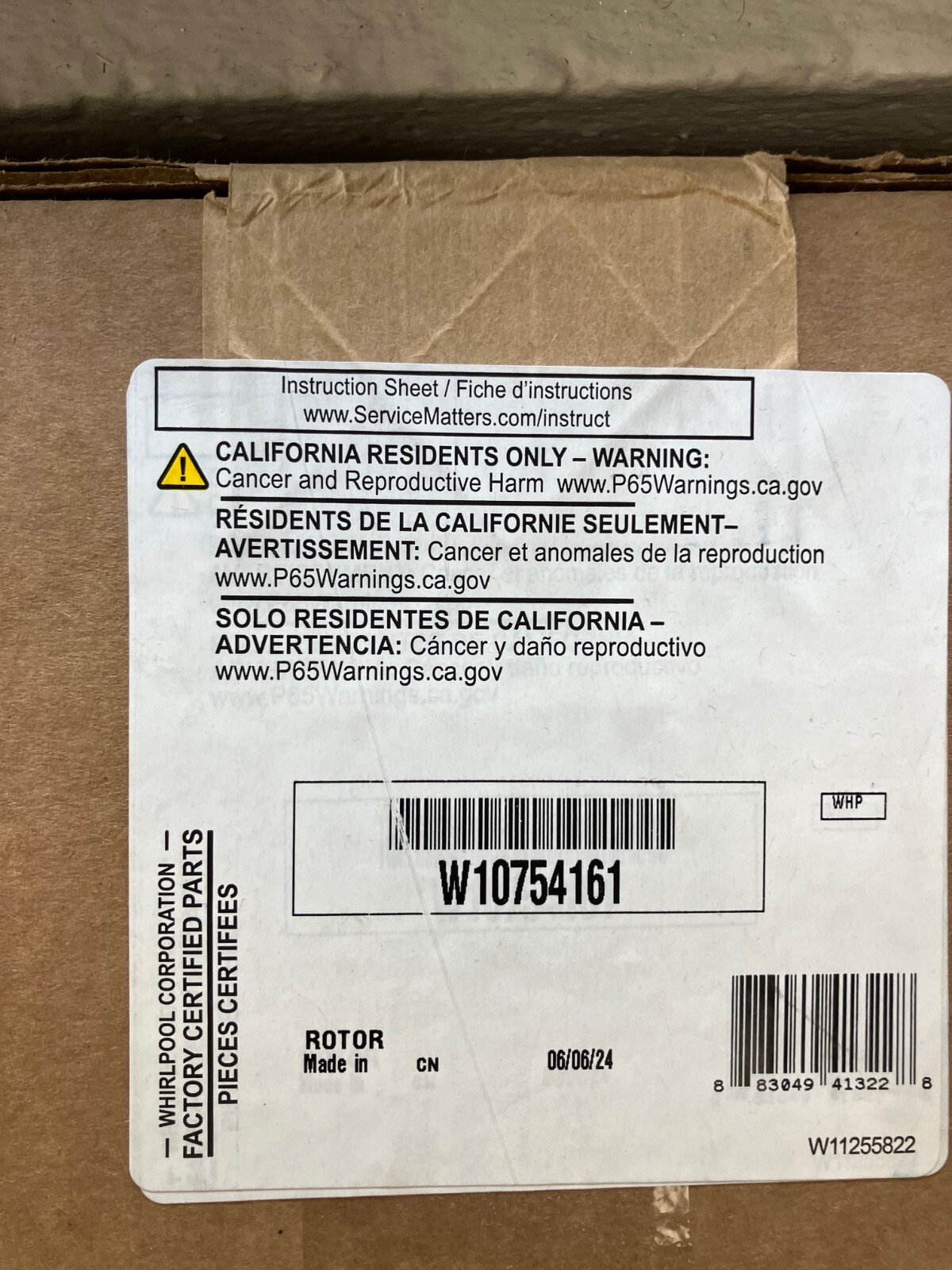 Whirlpool W10754161 Motor - Silver for sale online | eBay 