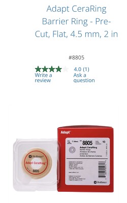 Hollister Adapt CeraRing Barrier Ring Units 10 | eBay
