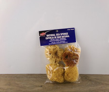 Dynamic Natural Sea Sponge 00034 4 Pack