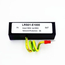Gibabit 100/1000M RJ45 Surge Protector Protection device Lightning Arrester SPD