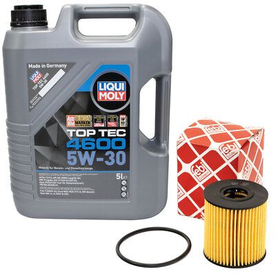 Motoröl Set 5W-30 5 Liter + Ölfilter 32103 für Mini Cooper S Paceman Countryman 