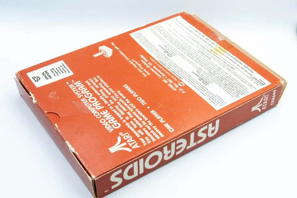 Asteroids Atari 2600 | Cartridge Box Manual CIB | Tested & Working - Image 4 of 4