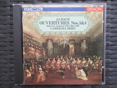 Bach: Ouvertures Nos.3&4 - Suites für Orchestra - Camerata Bern - CD - Denon
