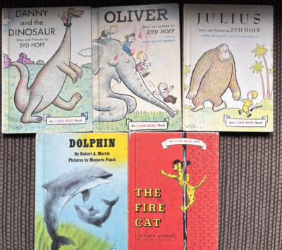 Lot of 5 Harper and Row I CAN READ Vintage Books Kids Readers