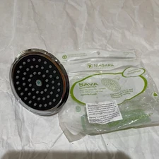 Niagara N2517 Sava Spa 1.75 GPM 4.4" Single Function Shower Head, Chrome New