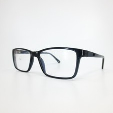 MP 5108 BL Blue Mens Rectangle Full Rim Eyeglasses 54-17-140