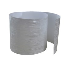 Gauge 0.5mm Drum Wrap Musical Instrument Deco Sheet White Silk