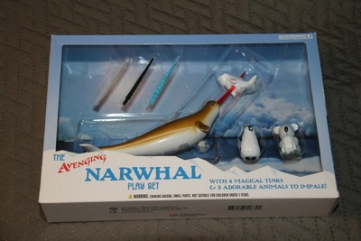 avenging narwhal action figure