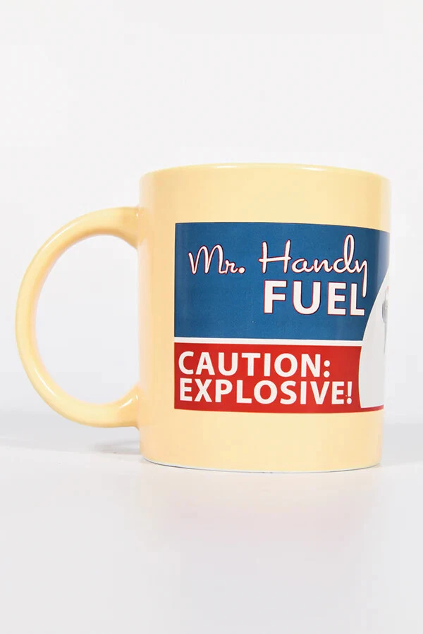 Fallout 4 76 GREAT WAR WEEK BUNDLE, Mr. Handy Statue Figure Fuel Mug Lithographs
