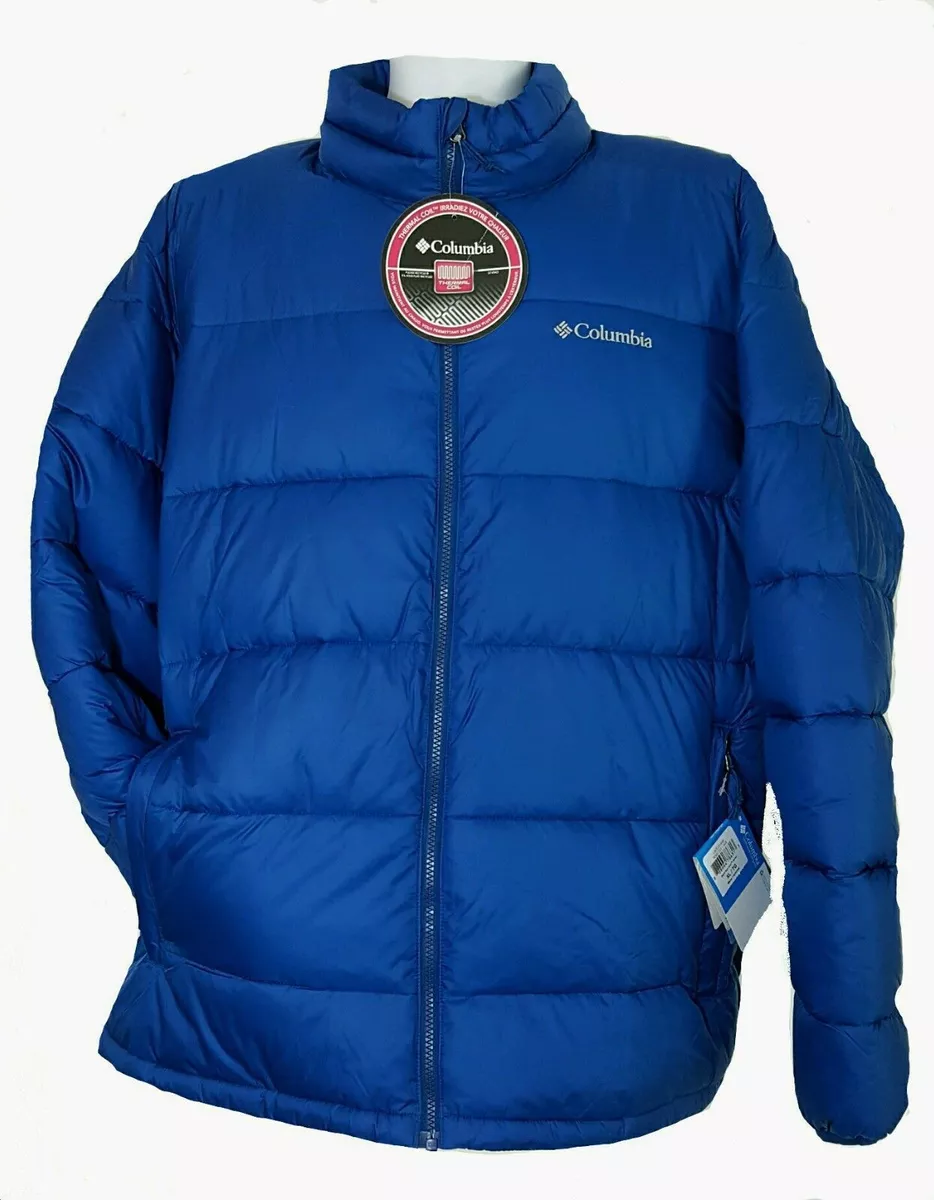New Mens Columbia Rapid Excursion Thermal Coil Puffer Jacket Size LT MSRP 160