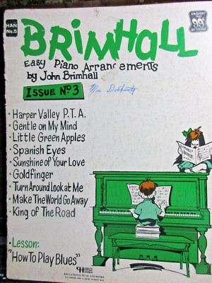 Piano - Brimhall Easy Piano Arrangements - Issue No. 3 Charles Hansen Music 1968