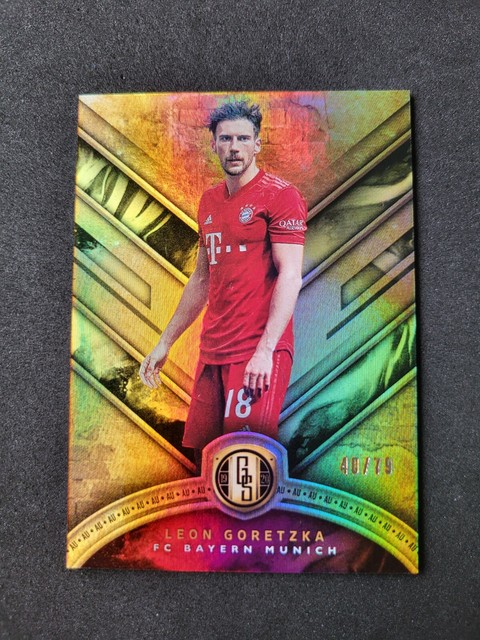 2019-20 Panini Gold Standard Soccer, Leon Goretzka, /79, FC Bayern München