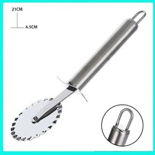 ROTELLA TAGLIAPASTA TAGLIA PASTA FRESCA RULLO FATTA CASA ZIG ZAG LAMA ONDULATA