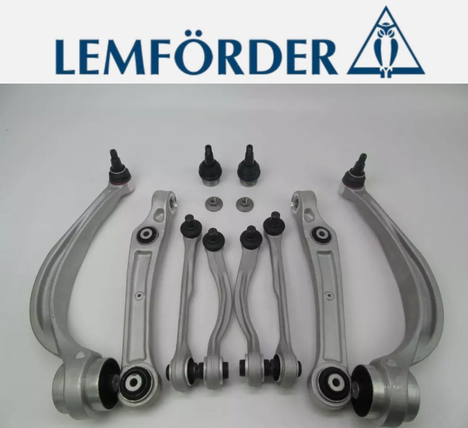 12*Front Control Arm Upper and Lower Suspension Kit for Audi Q5 A6 A7 2017-