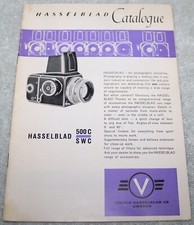 VINTAGE 1960'S HASSELBLAD CAMERA CATALOG 500C