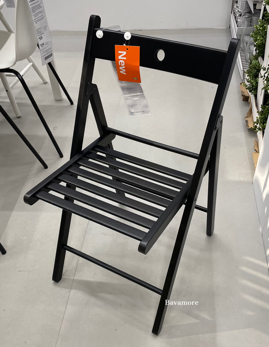 IKEA イケア FRÖSVI 木製 折りたたみイス ナチュラル×2脚 FRÖSVI folding chair, beech - IKEA US