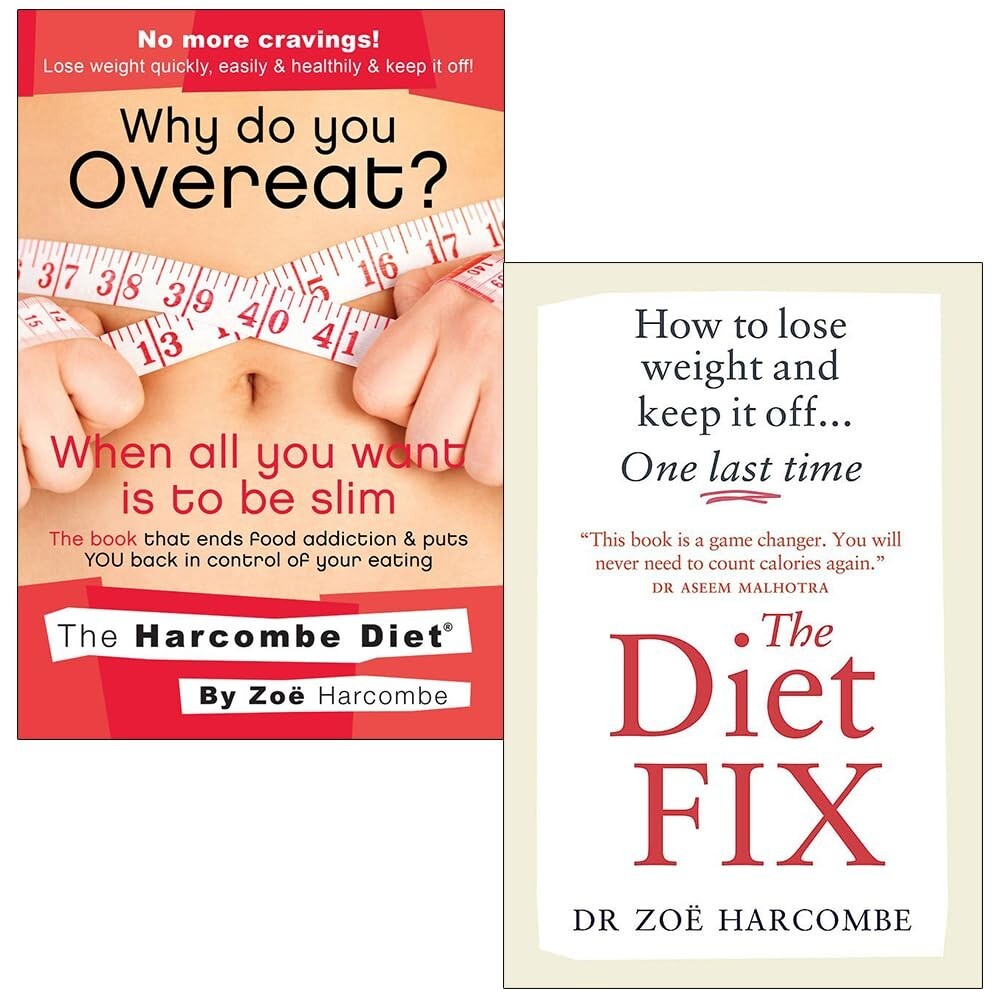 Zoe Harcombe Collection 2 Books Set (Why Do You Overeat & The Diet Fix)