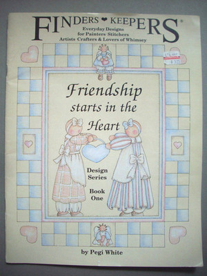 Finders Keepers Friendship BK 1   decorative painting instruction patterns 