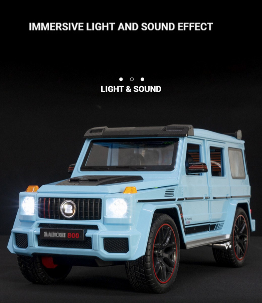 1:18 Scale Brabus G800 Blue Diecast Car Model Collectibles Gift