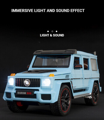 1:18 Scale Brabus G800 Blue Diecast Car Model Collectibles Gift