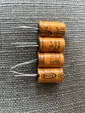 Non-Polarized BP Electrolytic Capacitor 4.7uF 50V Xicon NOS Qty 4