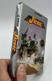 Jackal NES Box Game Dust Cover Tested  (Nintendo Entertainment System, 1987)