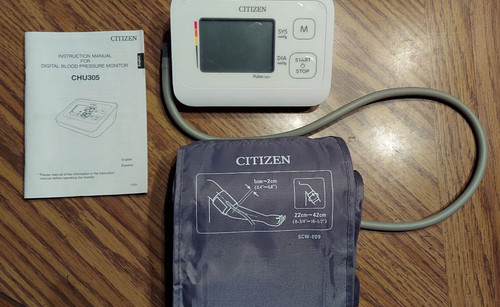 Citizen CHU305 Digital Blood Pressure Monitor