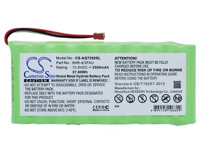 9HR-4/3FAU   Survey, Test   Battery For Ando  AQ7250 AQ7250  mini-OTDR   3500mAh
