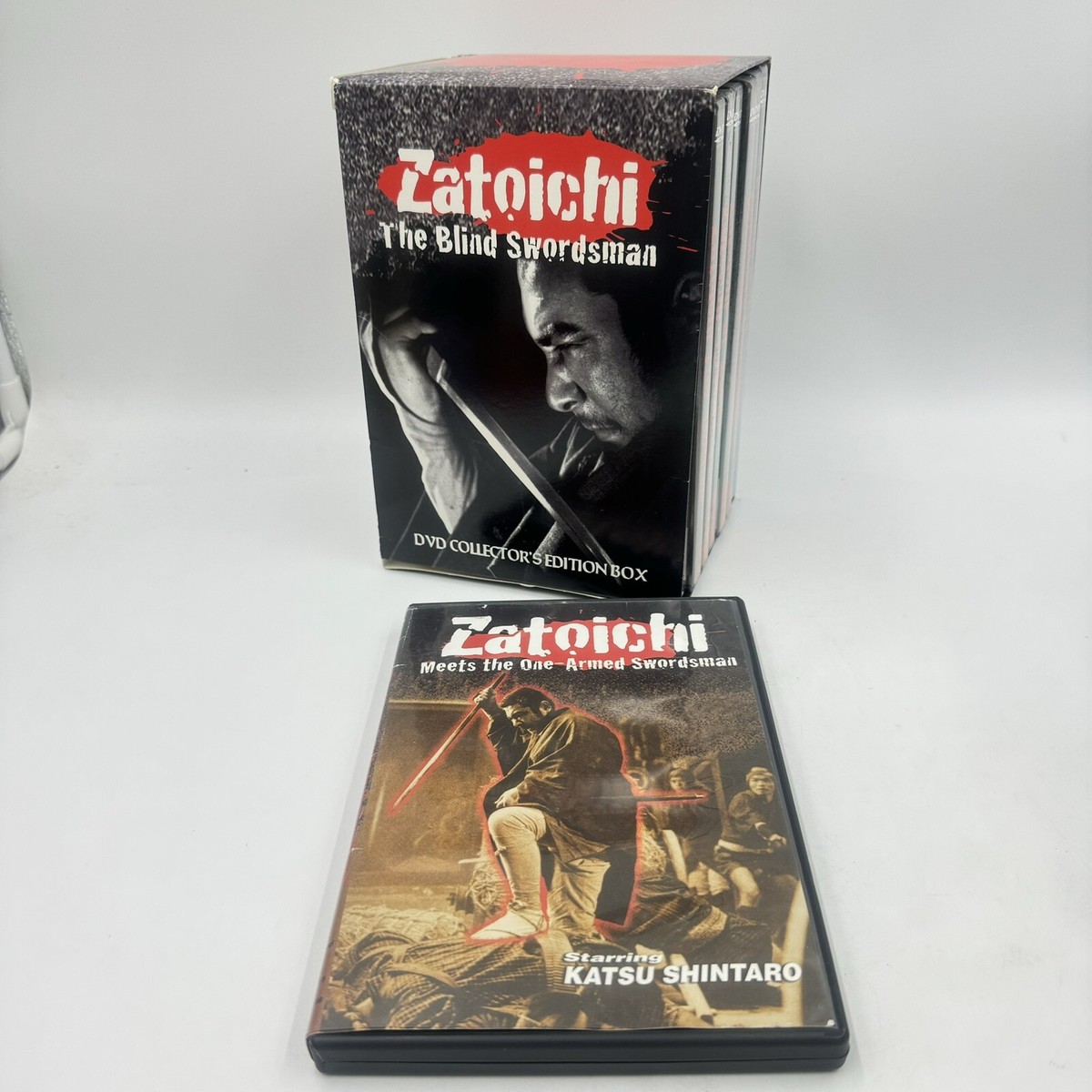 Zatoichi DVD Box Set 27枚組 ZATOICHI 27 Blu-Ray/DVD Box Set CRITERION COLLECTION