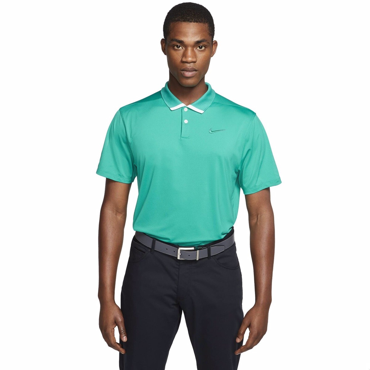 New Nike Dri-fit VAPOR Men's Golf Green Polo BV0472-370 | eBay