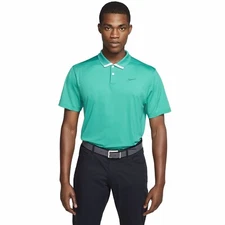 New Nike Dri-fit VAPOR Men’s Golf Green Polo BV0472-370