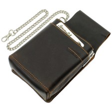 Greenland Nature Westcoast Kellnertasche Halfter braun Leder 863-25 inkl. Kette