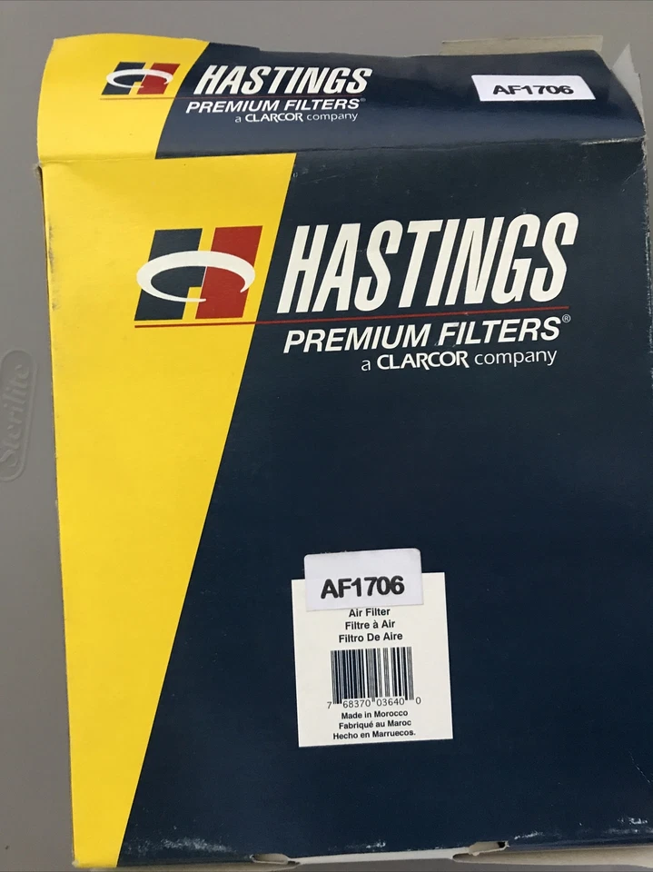Filtro de aire Hastings AF1706 envío gratuito 46253 Foto 2 de 2