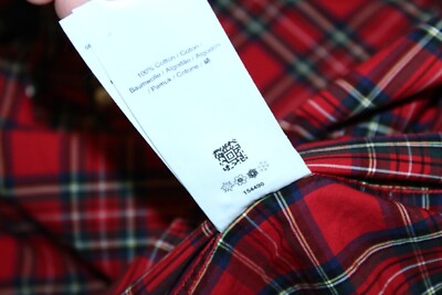 Fred Perry Reissues Tartan LS Shirt - Size S Ska Mod Scooter 60s