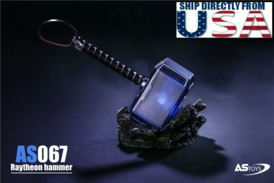 1/6 Luminous Hammer AS067 Avengers Thor For 12'' Hot Toys PHICEN Worldbox Figure