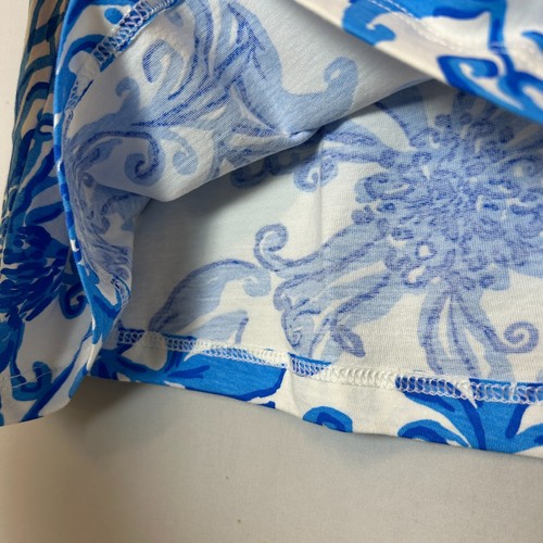 Lilly Pulitzer Dress Small Blue Sleeveless Glisten in the Sun Eliza - Picture 5 of 17