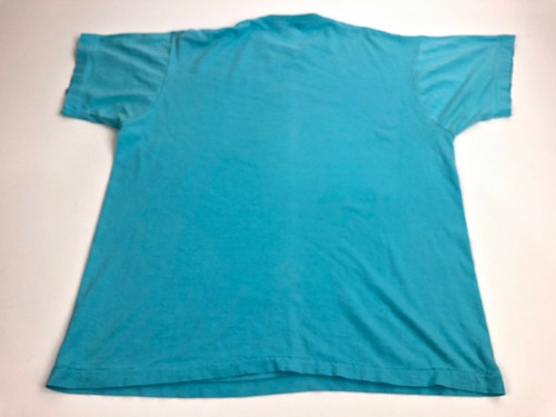 Skateboarding Skater Skeleton T-Shirt USA Single Stitch XL Blue Vtg Men's - Picture 3 of 7