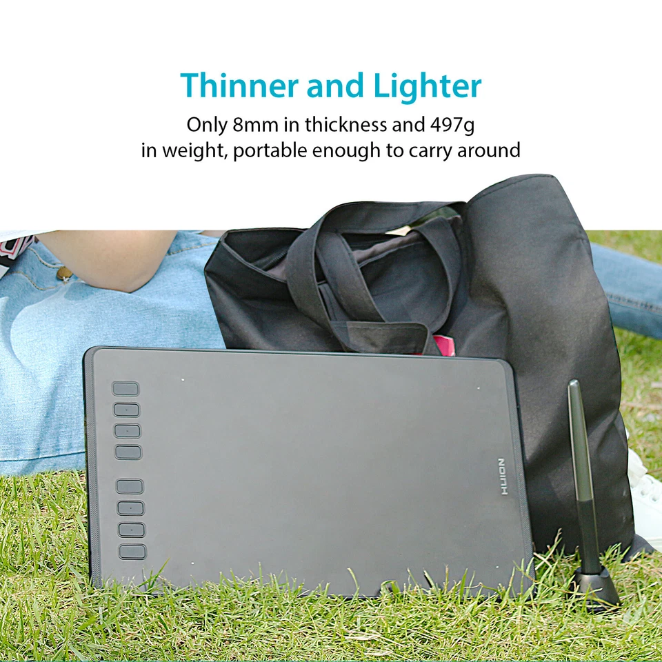 Huion H950P Graphics Drawing Tablet Battery-free Pen 8192 Pressure 8.7”x5.4” - Image 4 of 4