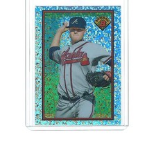 2014 BOWMAN BASEBALL 1989 BOWMAN SILVER DIAMOND REFRACTOR SHAE SIMMONS